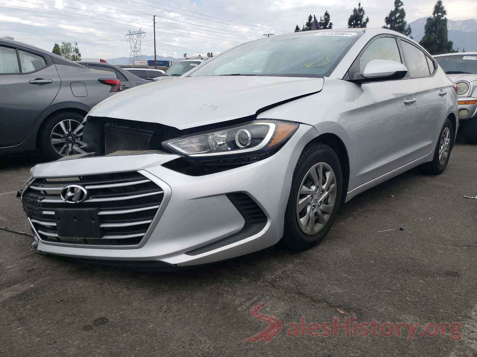 KMHD74LF7HU118860 2017 HYUNDAI ELANTRA