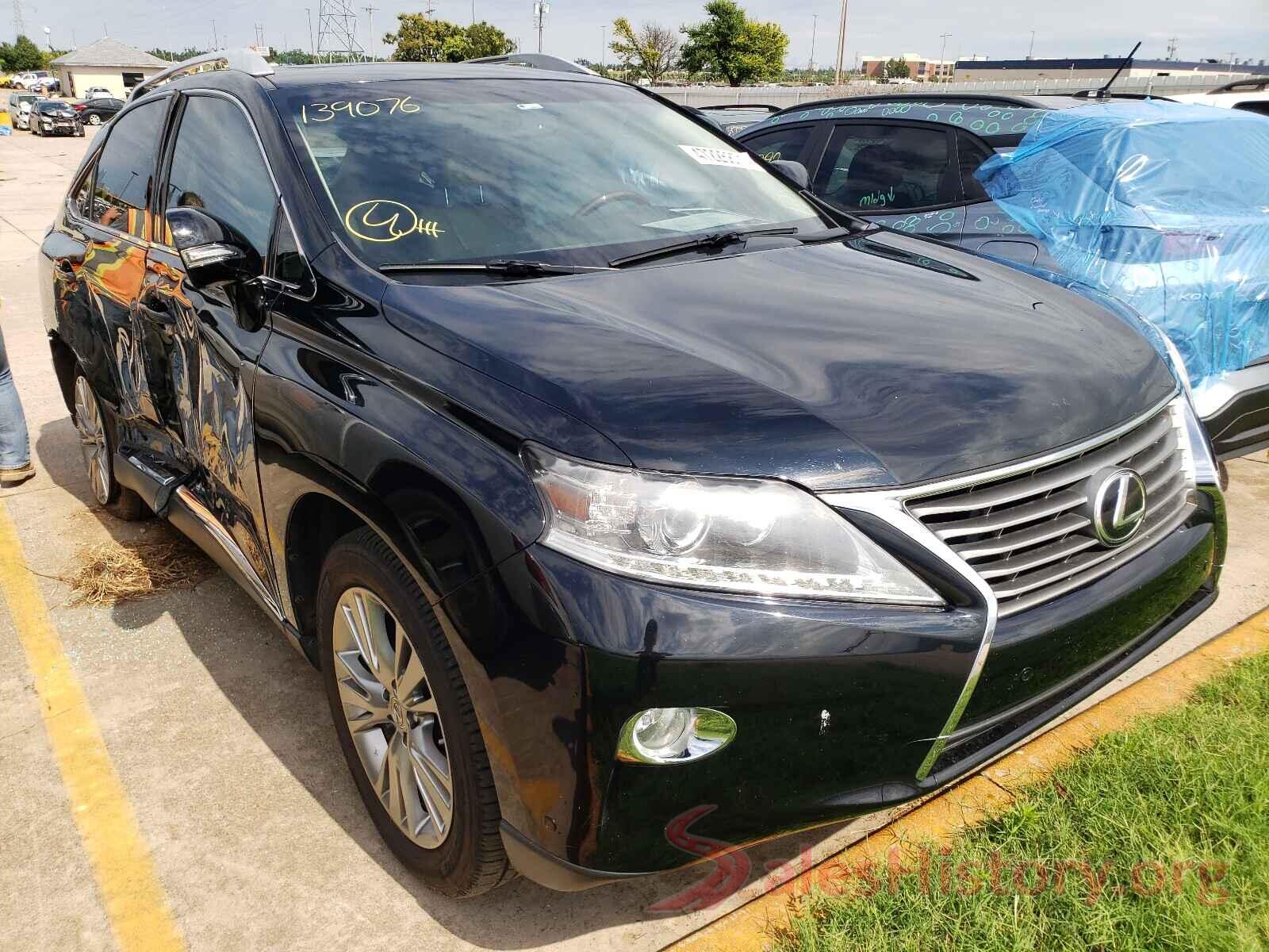 2T2ZK1BA5EC139076 2014 LEXUS RX350