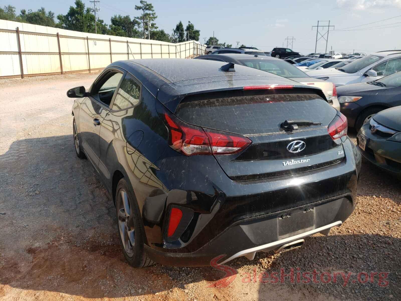 KMHTG6AF3KU003030 2019 HYUNDAI VELOSTER