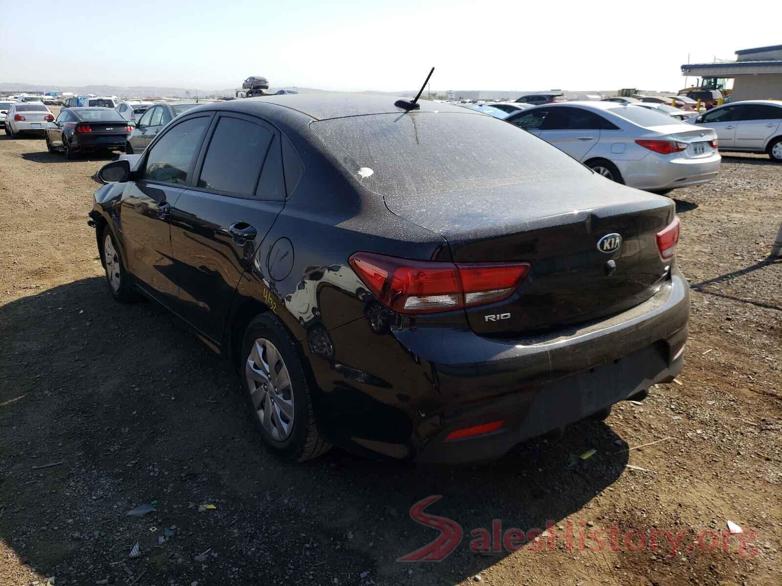 3KPA24AB1JE074302 2018 KIA RIO