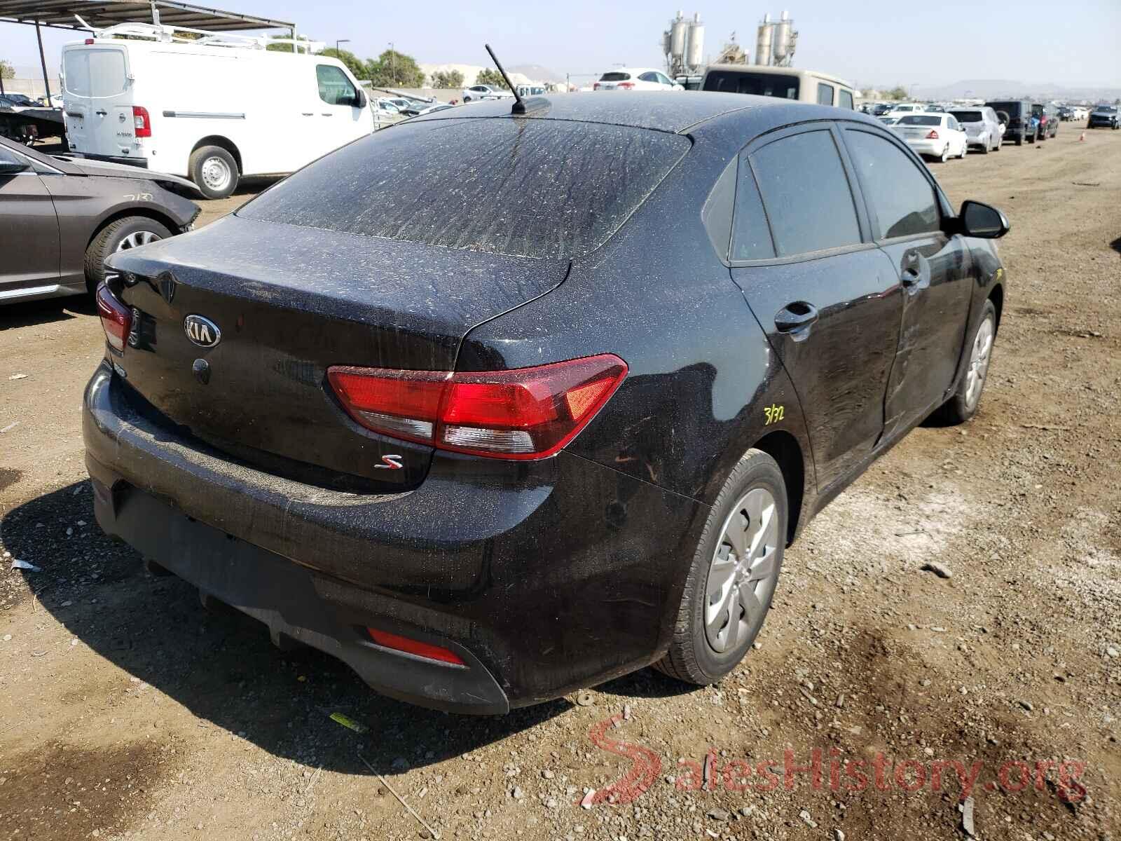 3KPA24AB1JE074302 2018 KIA RIO