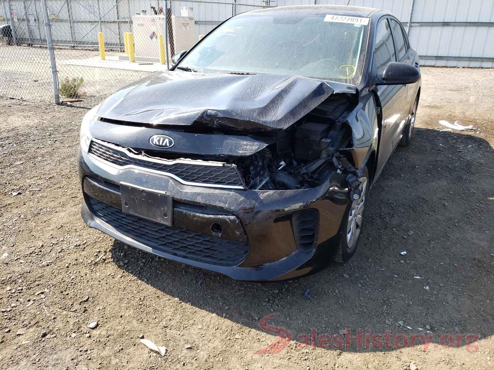 3KPA24AB1JE074302 2018 KIA RIO