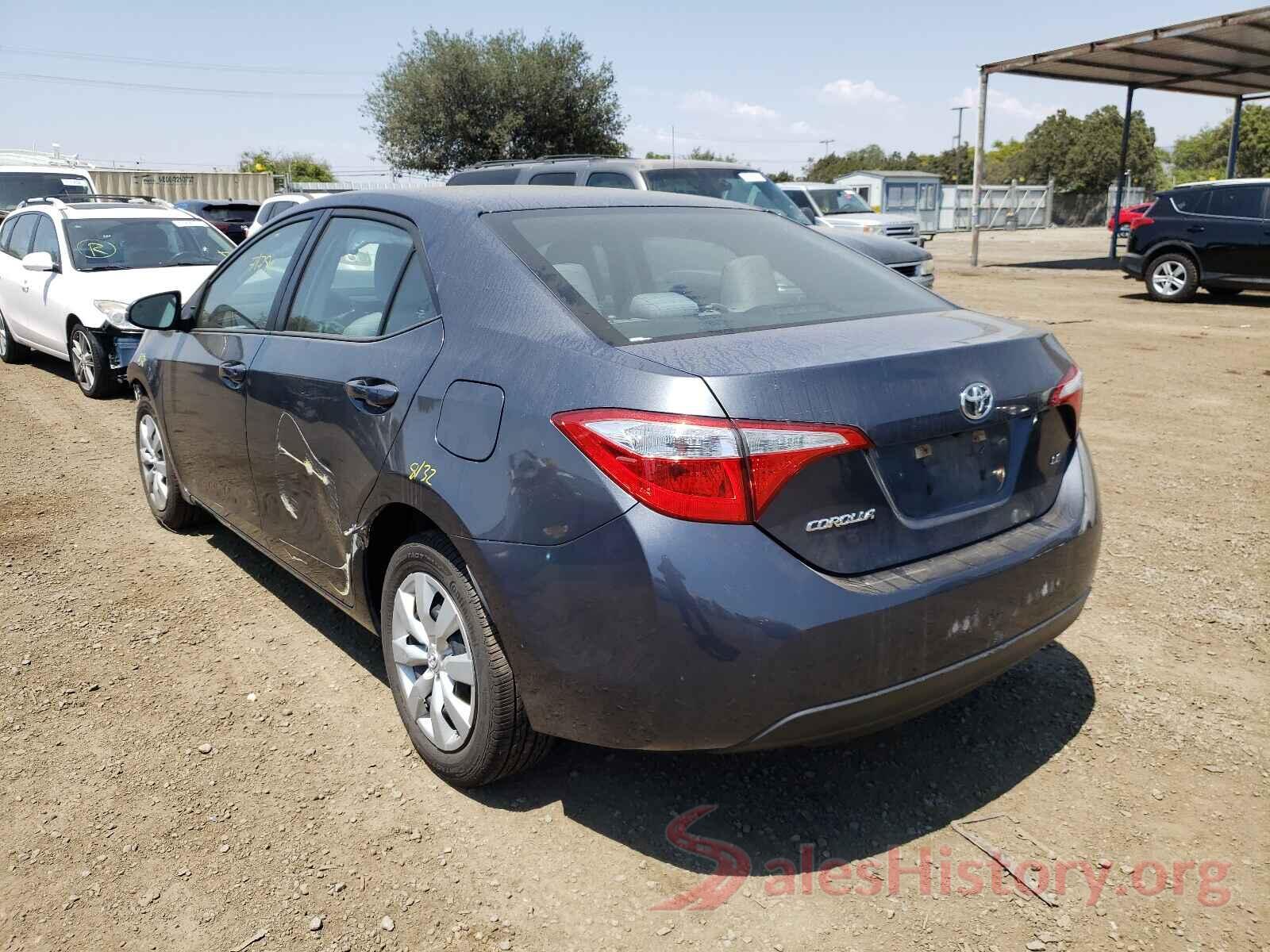 5YFBURHE0GP461488 2016 TOYOTA COROLLA