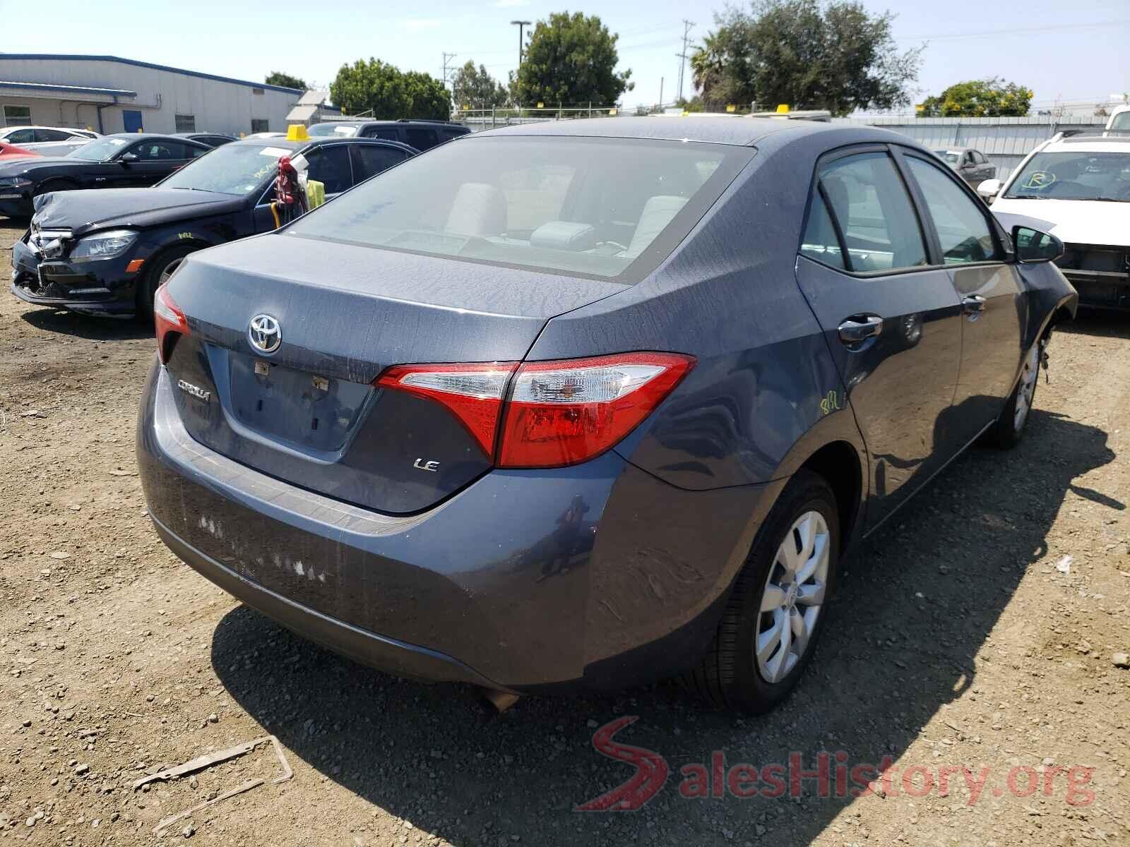 5YFBURHE0GP461488 2016 TOYOTA COROLLA