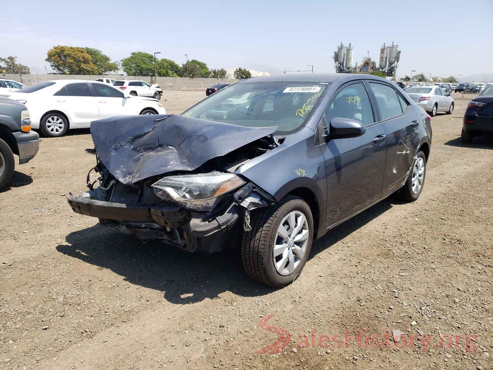 5YFBURHE0GP461488 2016 TOYOTA COROLLA