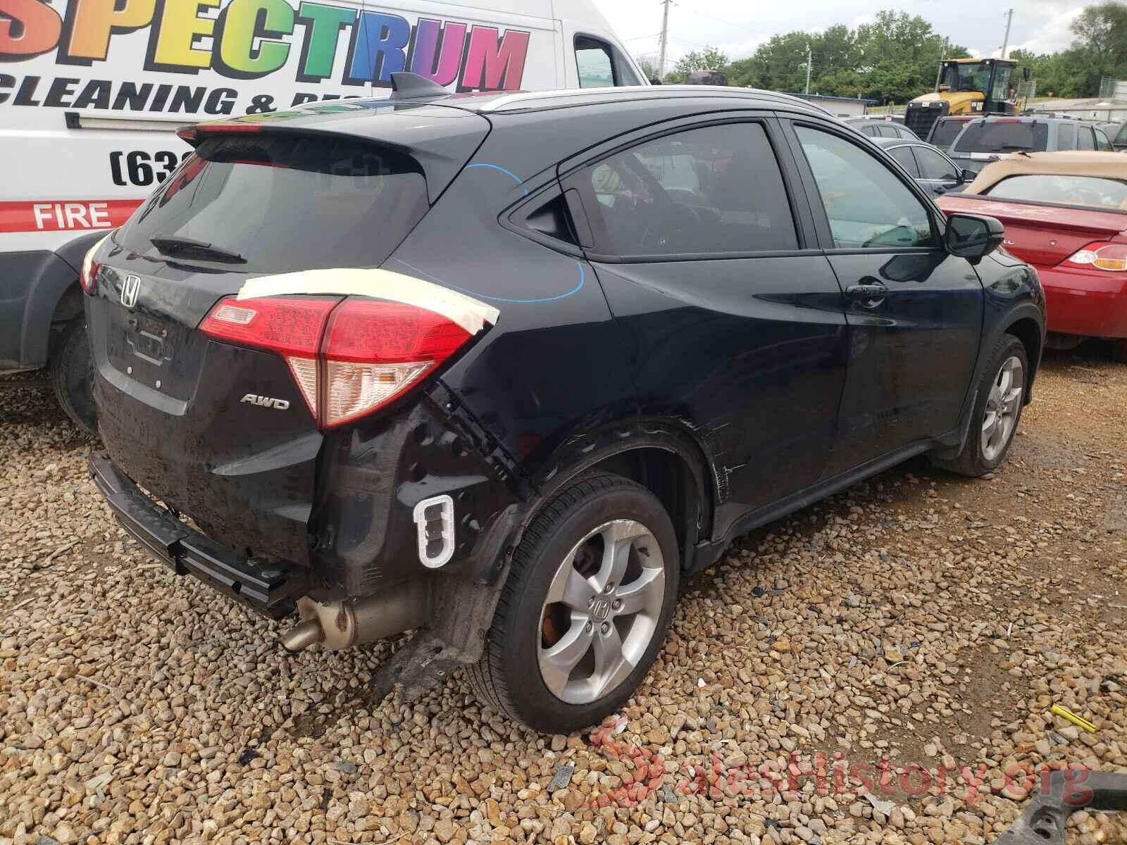 3CZRU6H72GM730400 2016 HONDA HR-V