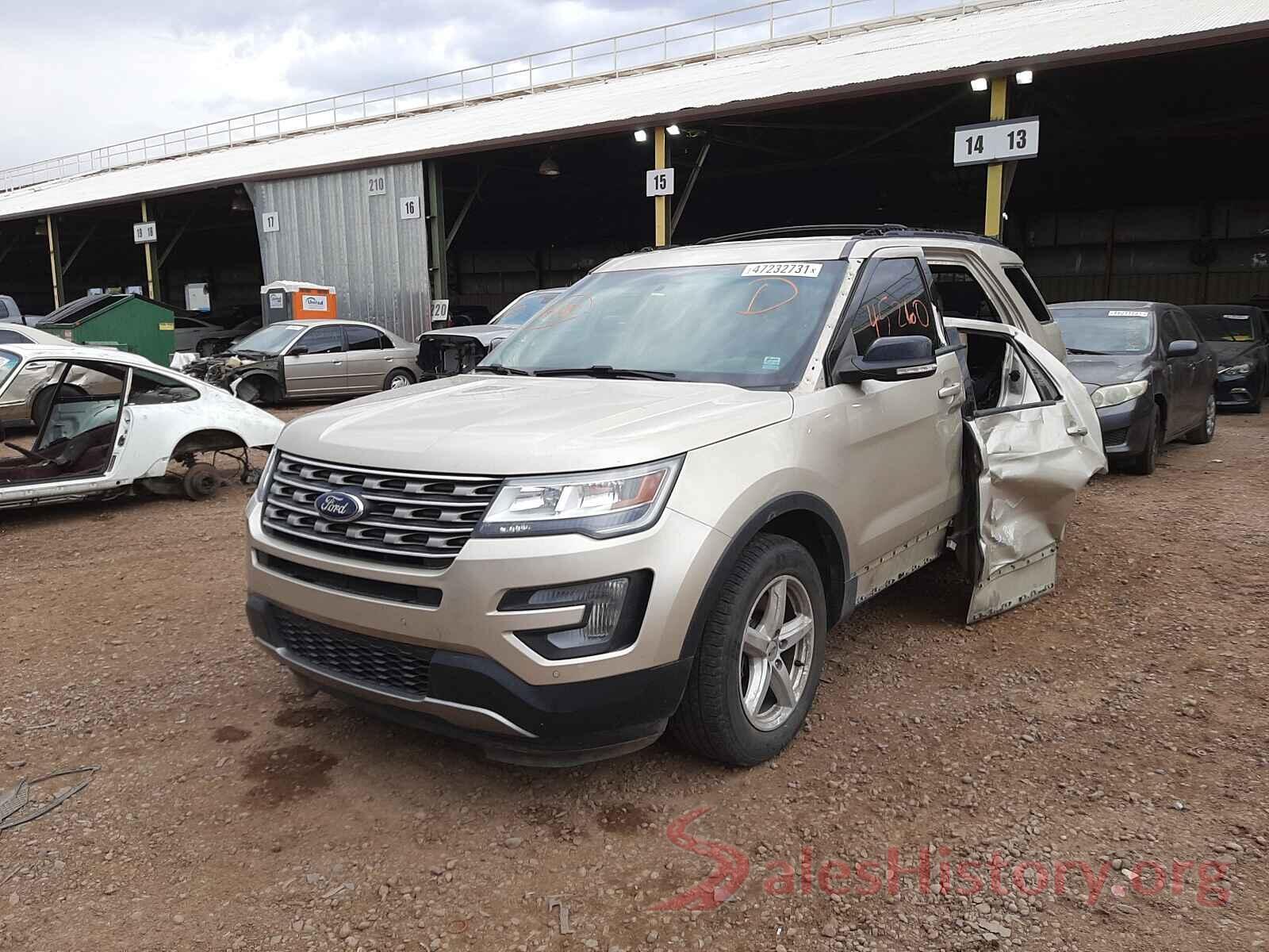 1FM5K8D81HGA34249 2017 FORD EXPLORER