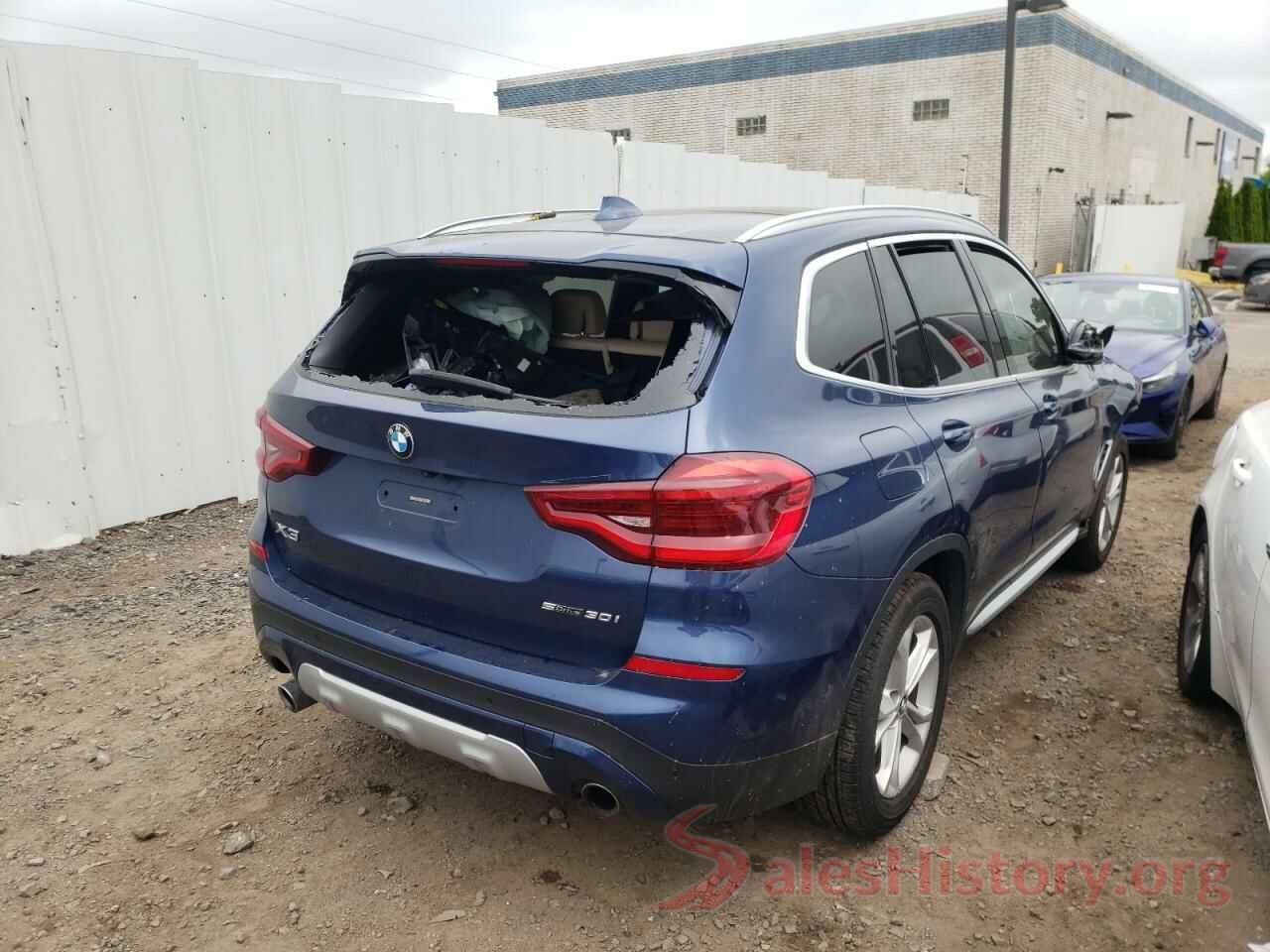 5UXTR7C53KLF30436 2019 BMW X3