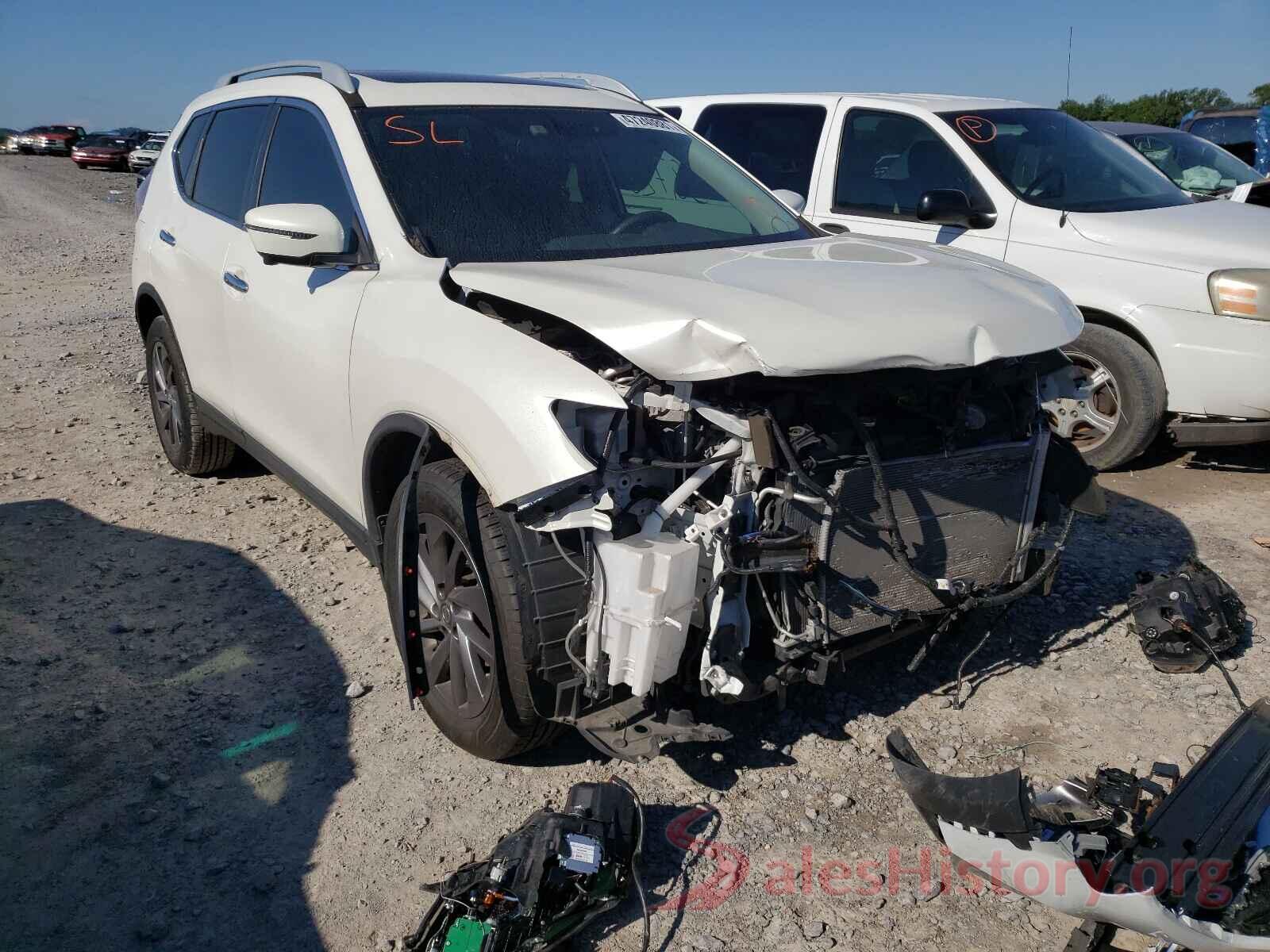 5N1AT2MV5GC790669 2016 NISSAN ROGUE