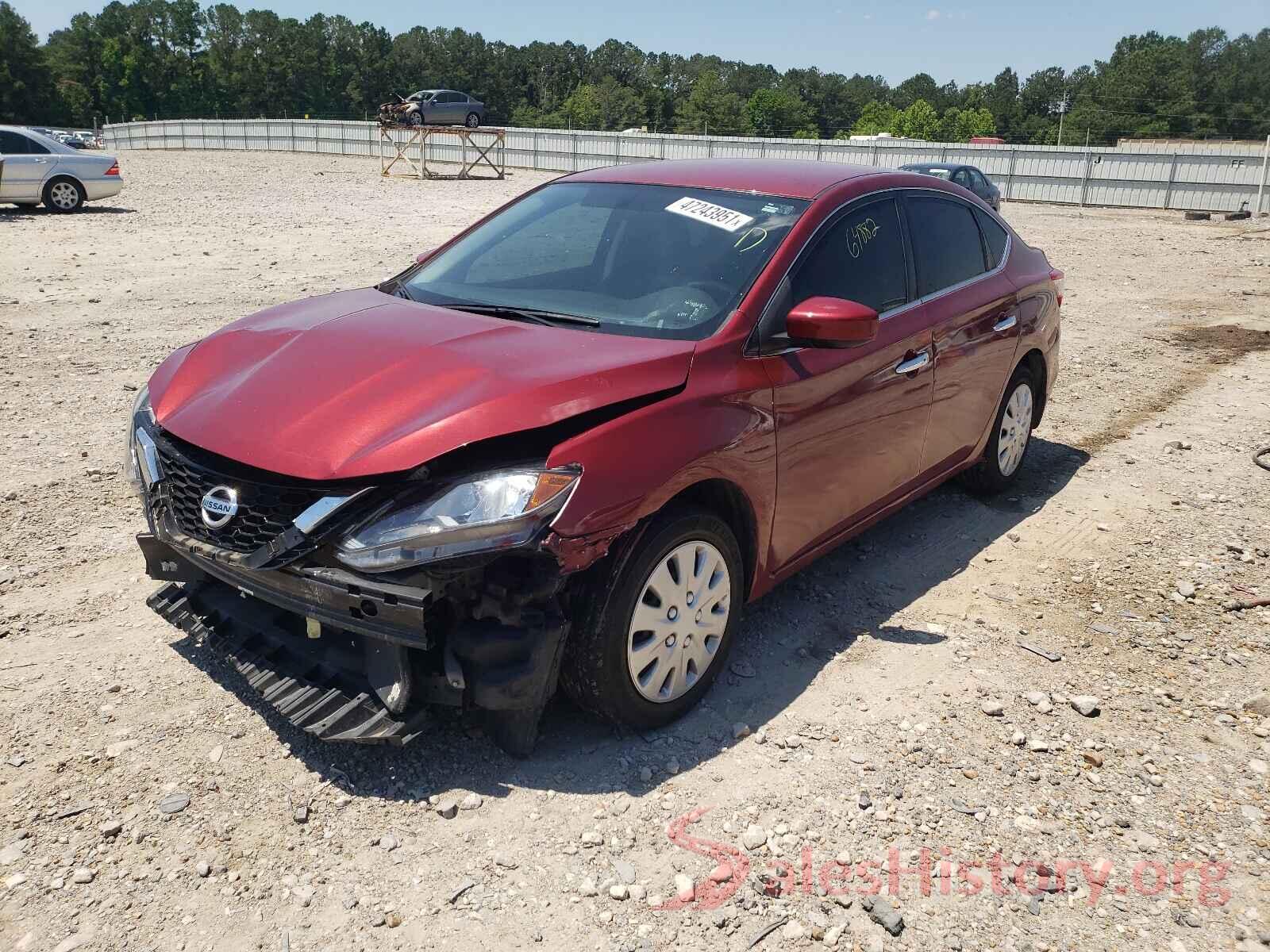 3N1AB7AP6GL672308 2016 NISSAN SENTRA