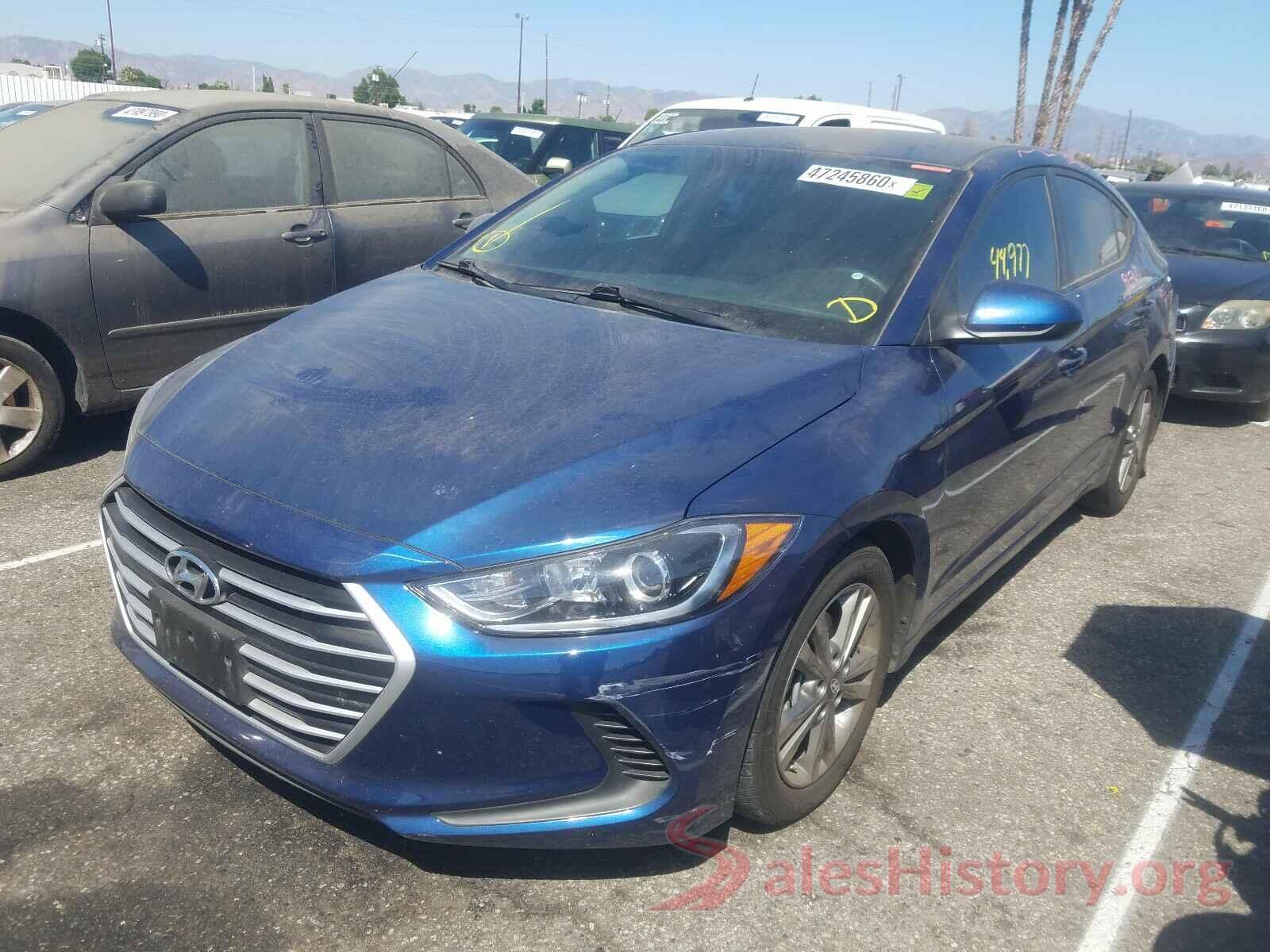 5NPD84LF8JH307843 2018 HYUNDAI ELANTRA