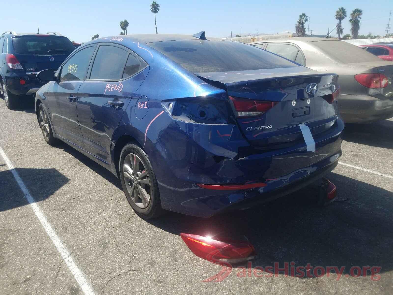 5NPD84LF8JH307843 2018 HYUNDAI ELANTRA