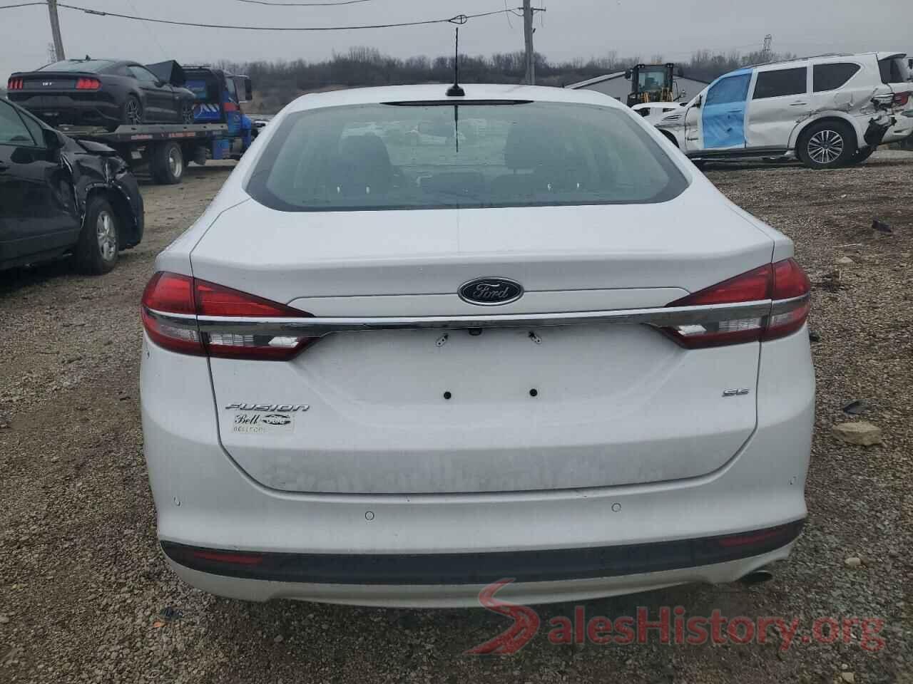 3FA6P0PU8JR183007 2018 FORD FUSION