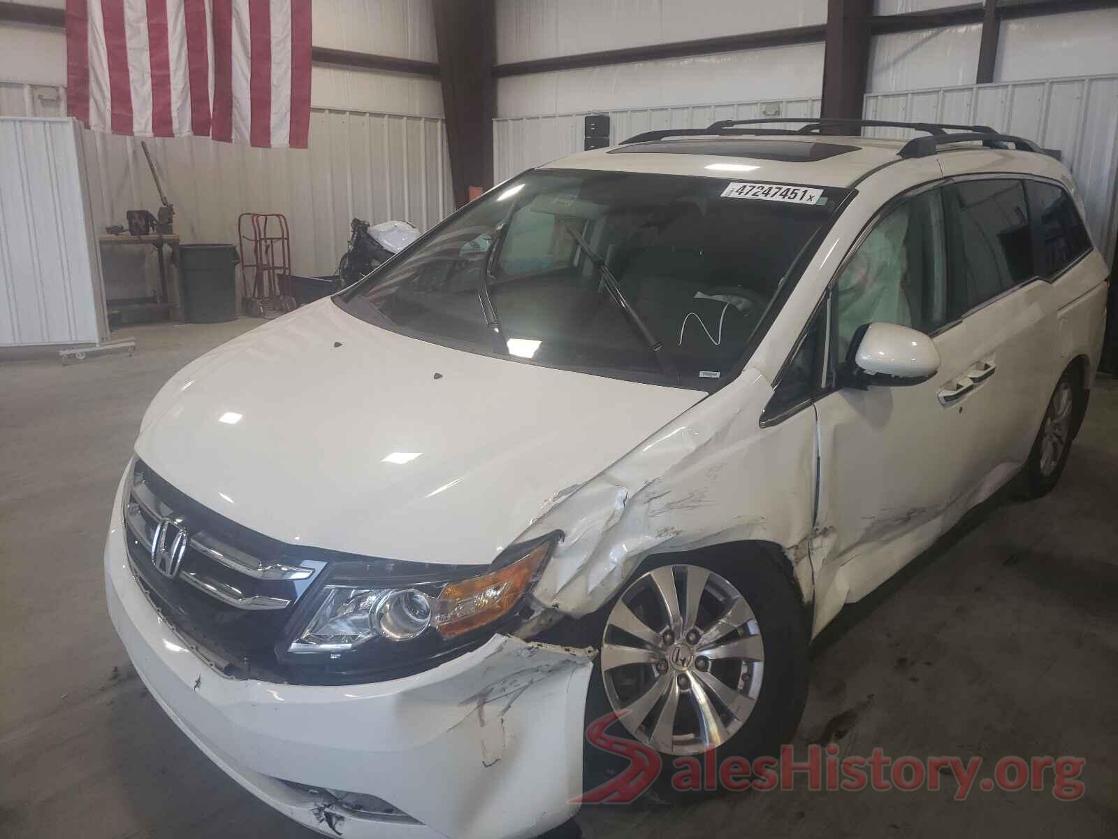 5FNRL5H66GB124631 2016 HONDA ODYSSEY