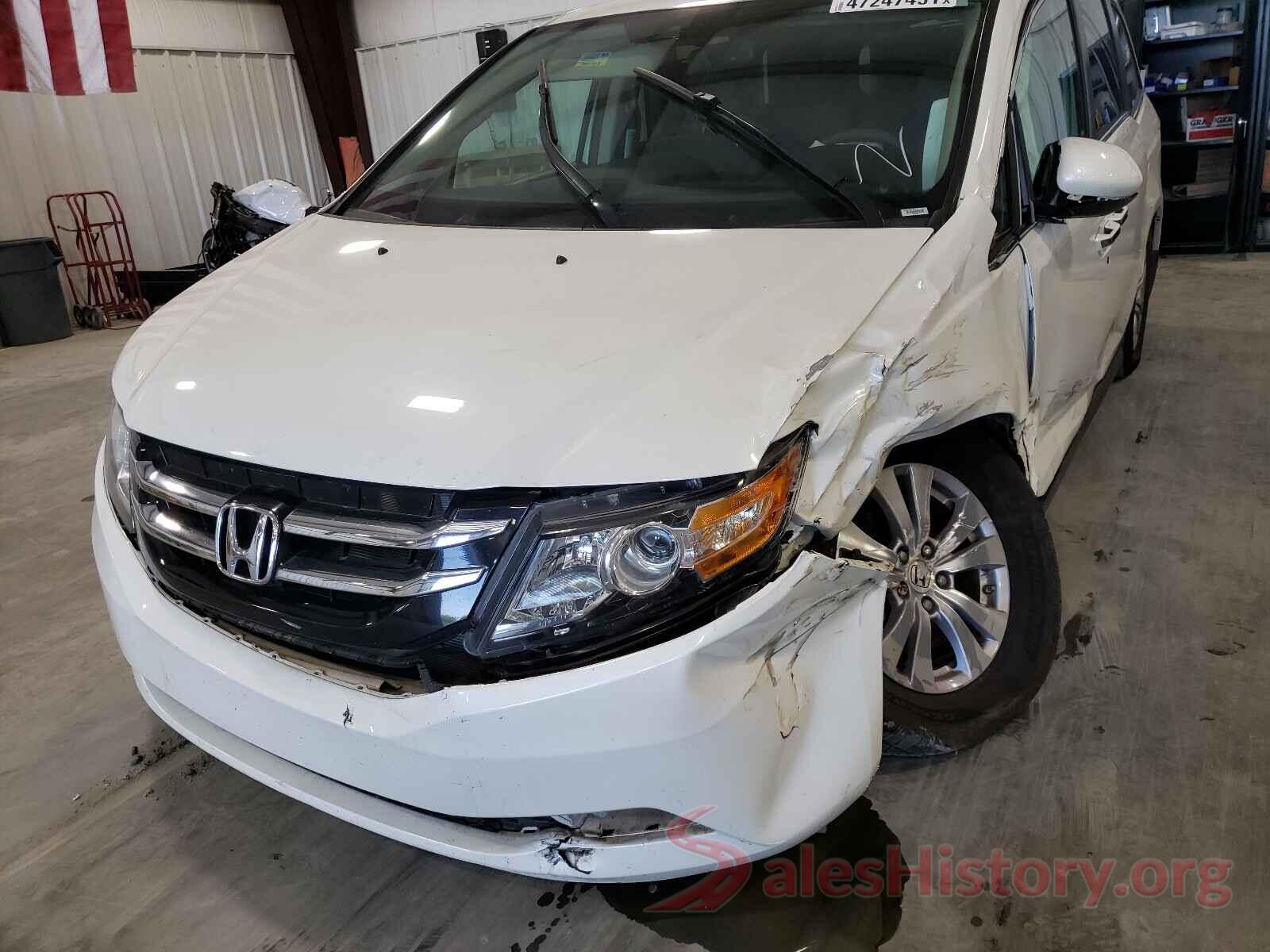 5FNRL5H66GB124631 2016 HONDA ODYSSEY