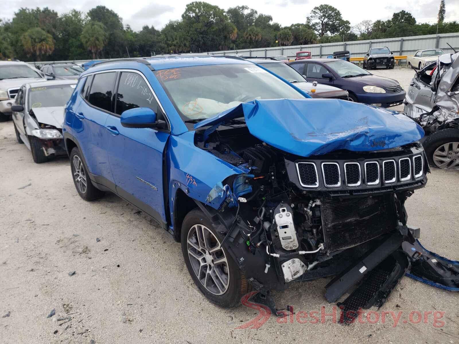 3C4NJCBBXHT632764 2017 JEEP COMPASS