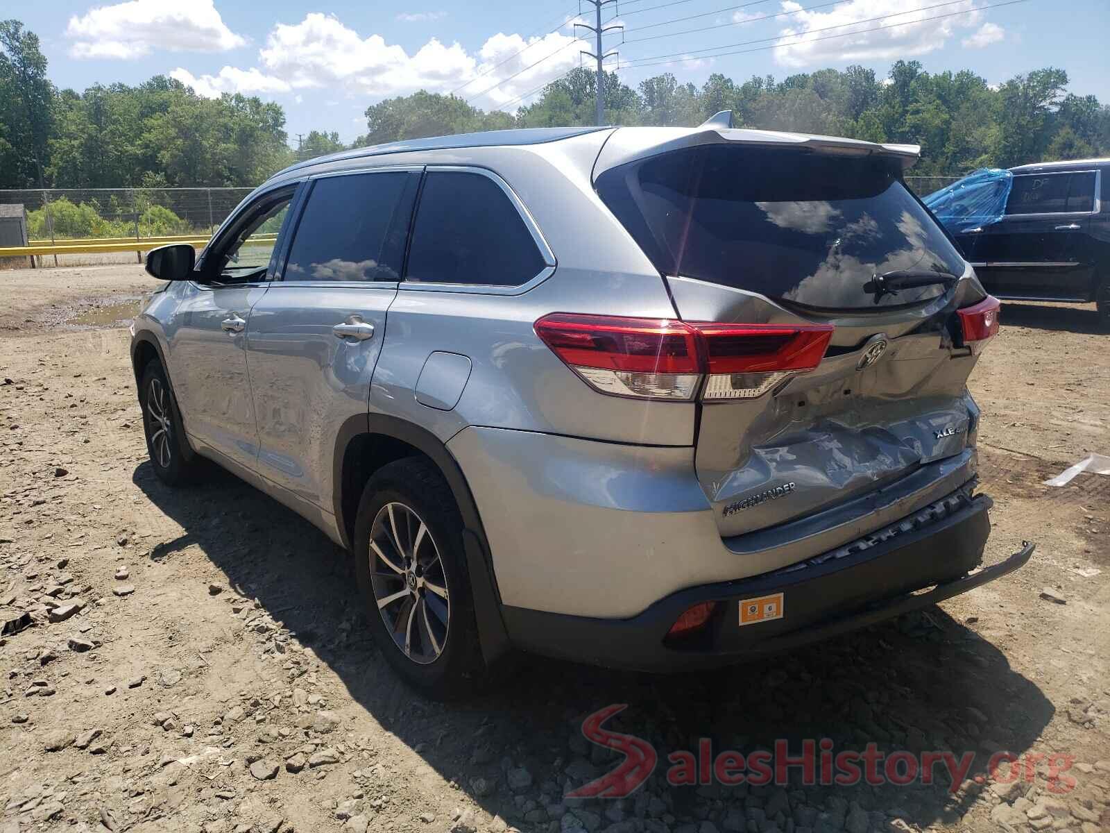 5TDJZRFH1JS538135 2018 TOYOTA HIGHLANDER