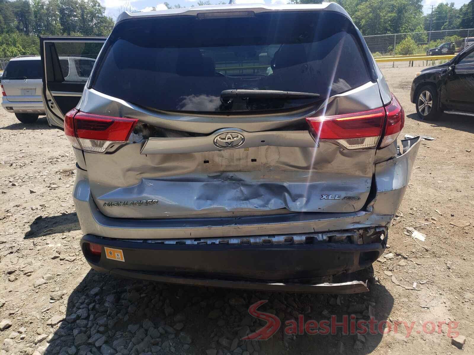 5TDJZRFH1JS538135 2018 TOYOTA HIGHLANDER