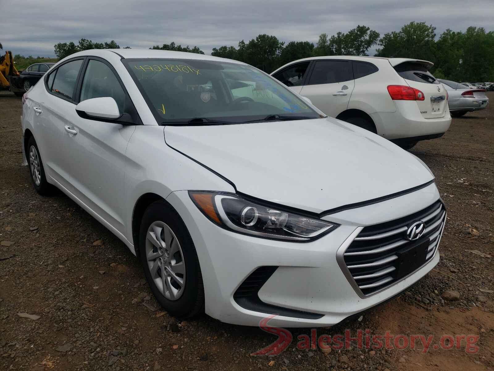 5NPD74LF3JH229524 2018 HYUNDAI ELANTRA