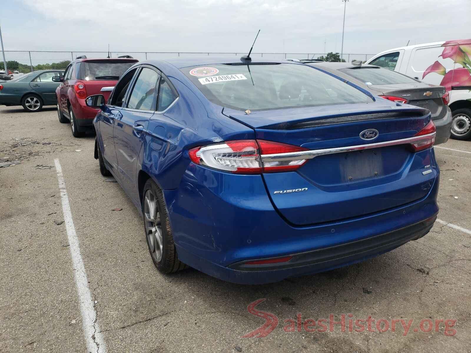 3FA6P0HD0HR310860 2017 FORD FUSION