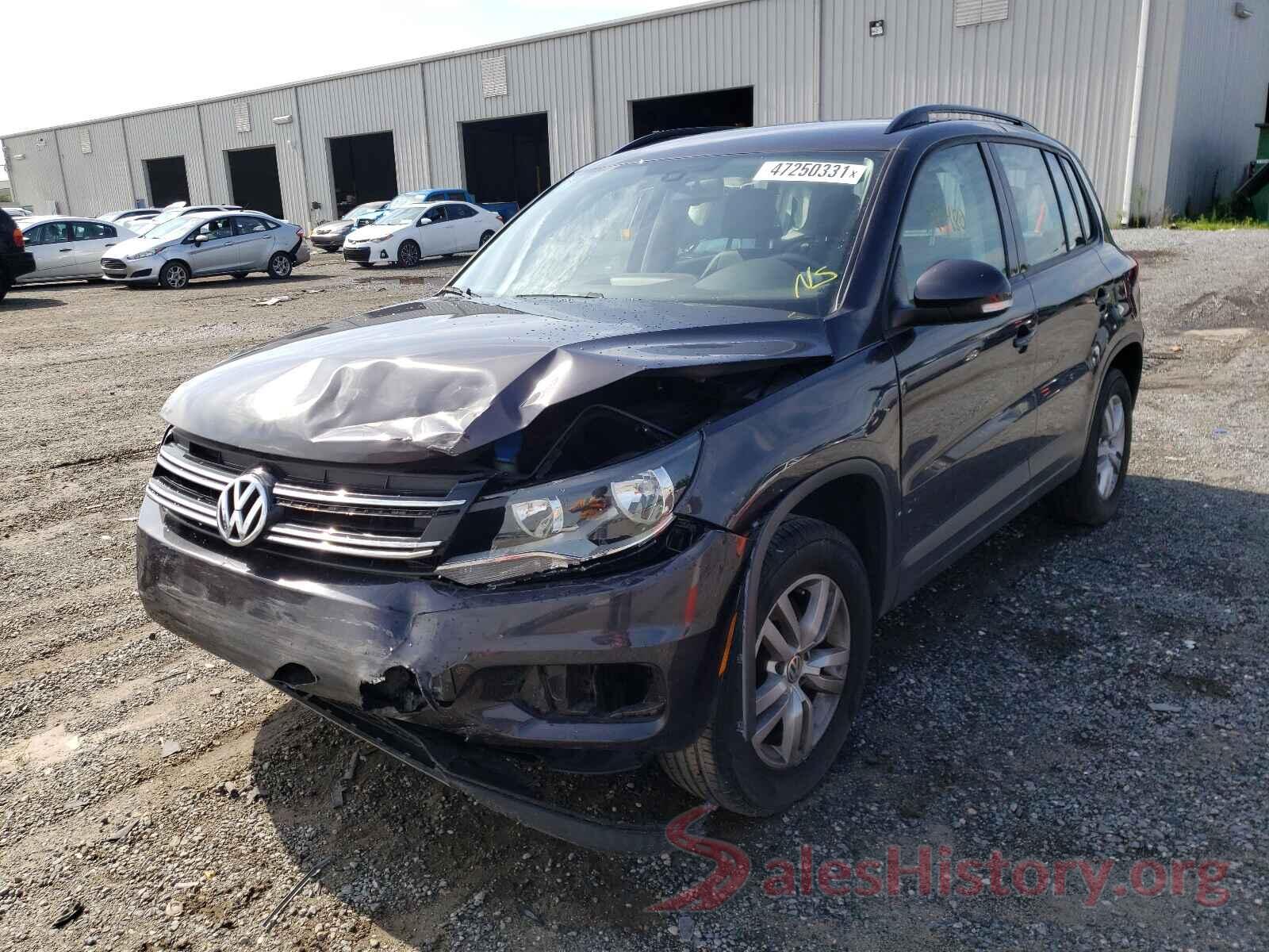 WVGAV7AX0GW538615 2016 VOLKSWAGEN TIGUAN