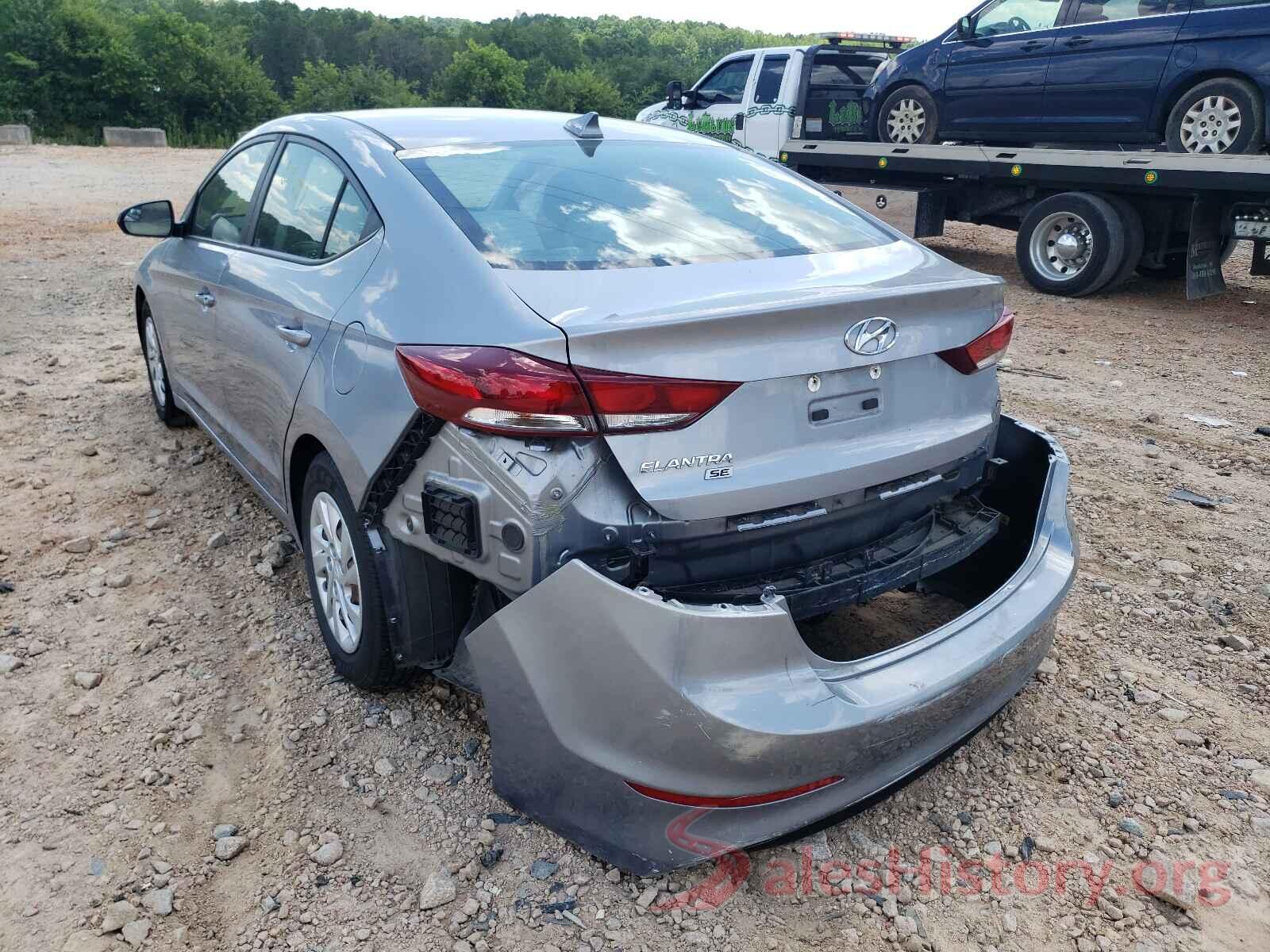 5NPD74LF7HH209528 2017 HYUNDAI ELANTRA