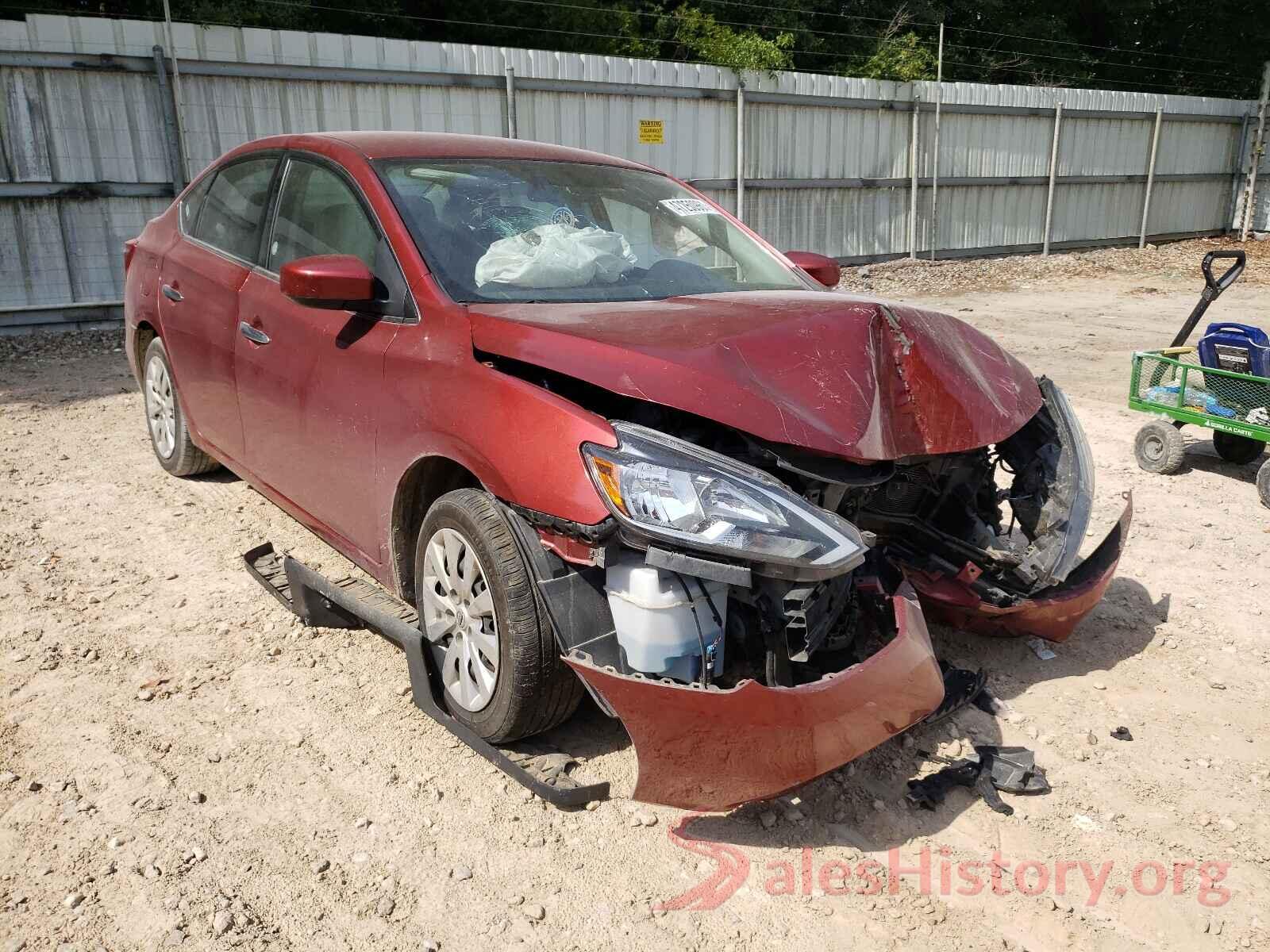 3N1AB7AP3HY267091 2017 NISSAN SENTRA