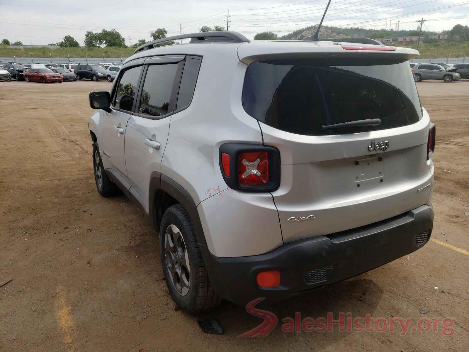 ZACCJBAB7HPG25152 2017 JEEP RENEGADE