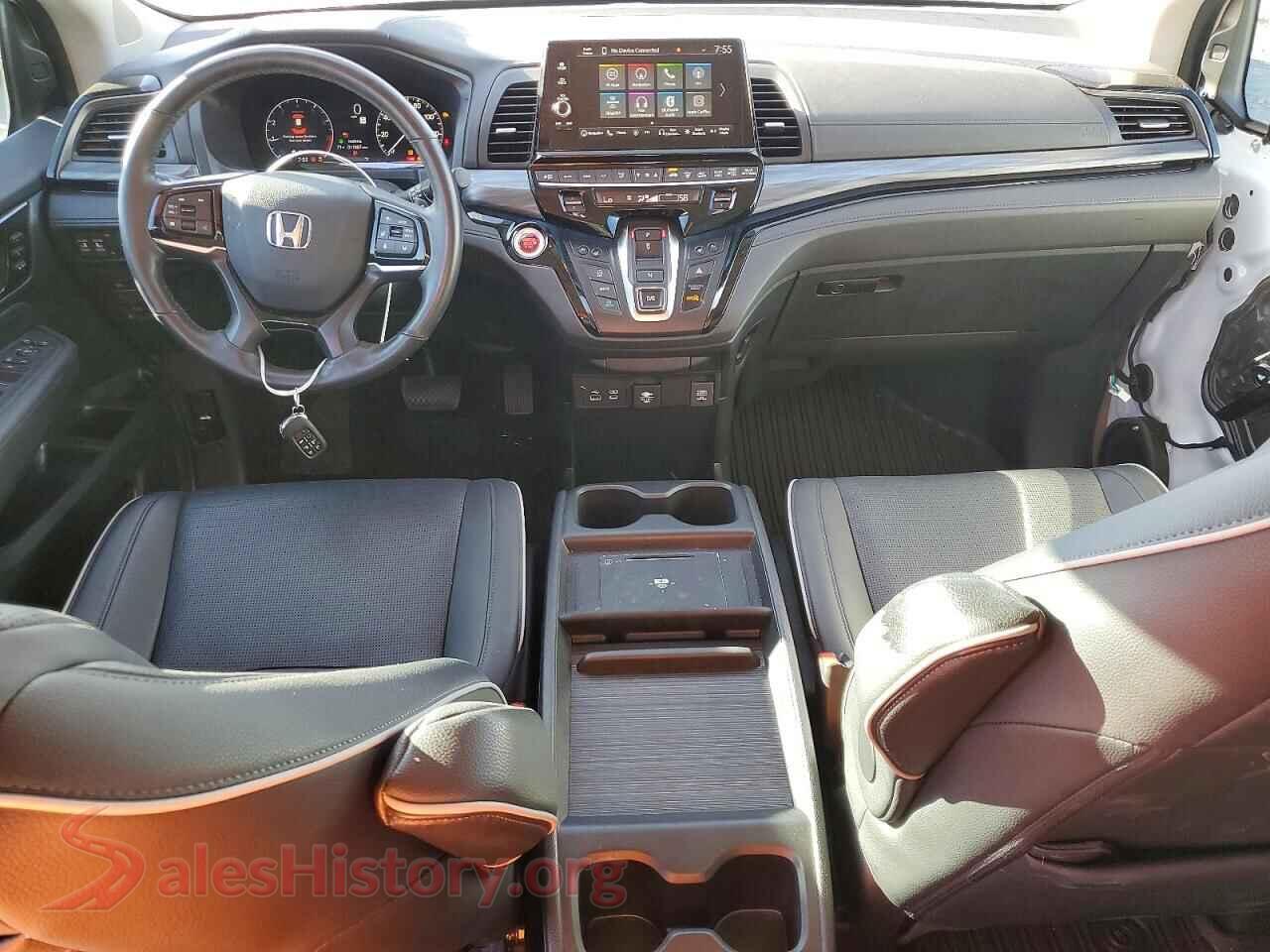 2025 HONDA ODYSSEY VIN 5FNRL6H95SB049283, interior dashboard