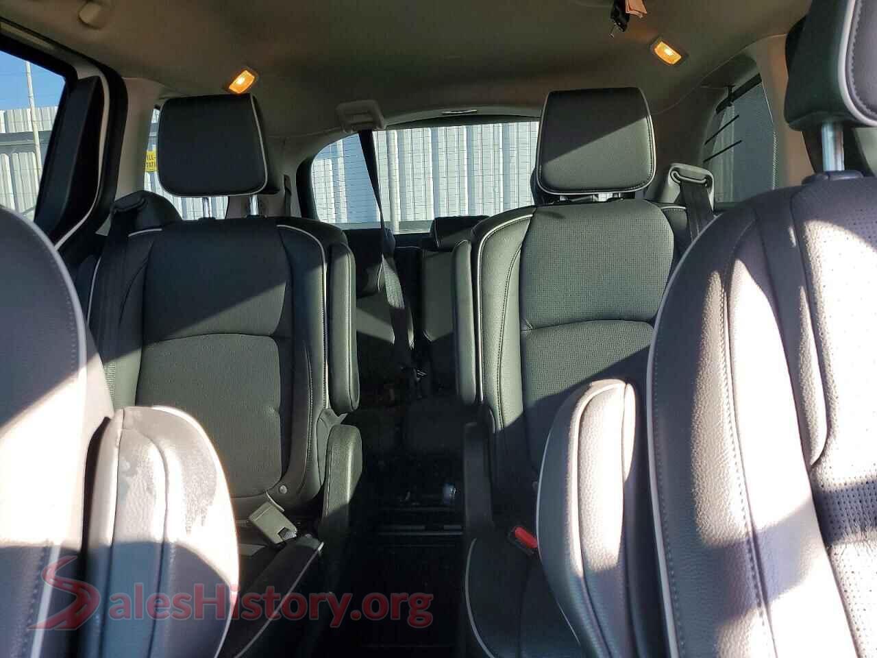 2025 HONDA ODYSSEY VIN 5FNRL6H95SB049283, odometer mileage