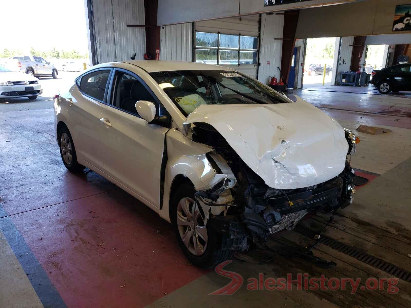 5NPDH4AE0GH726336 2016 HYUNDAI ELANTRA