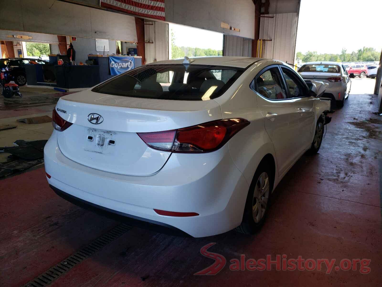 5NPDH4AE0GH726336 2016 HYUNDAI ELANTRA