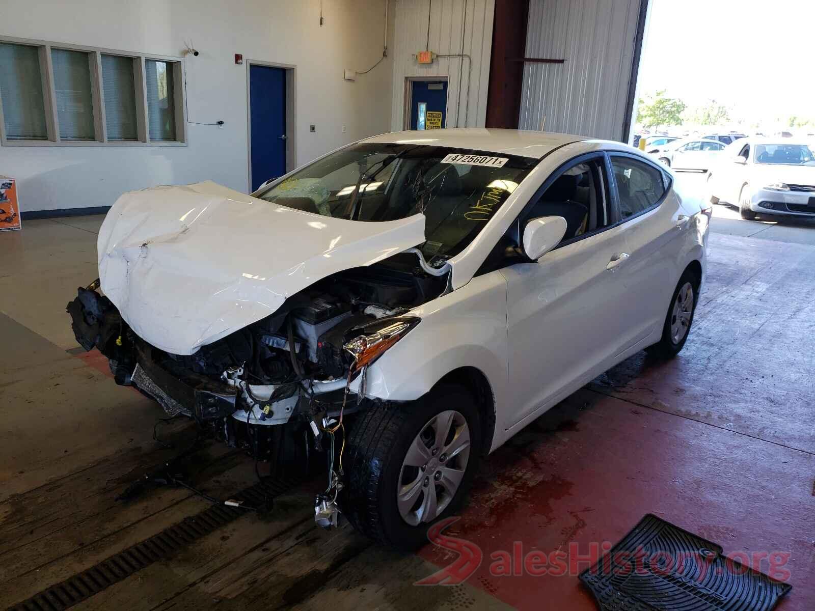 5NPDH4AE0GH726336 2016 HYUNDAI ELANTRA