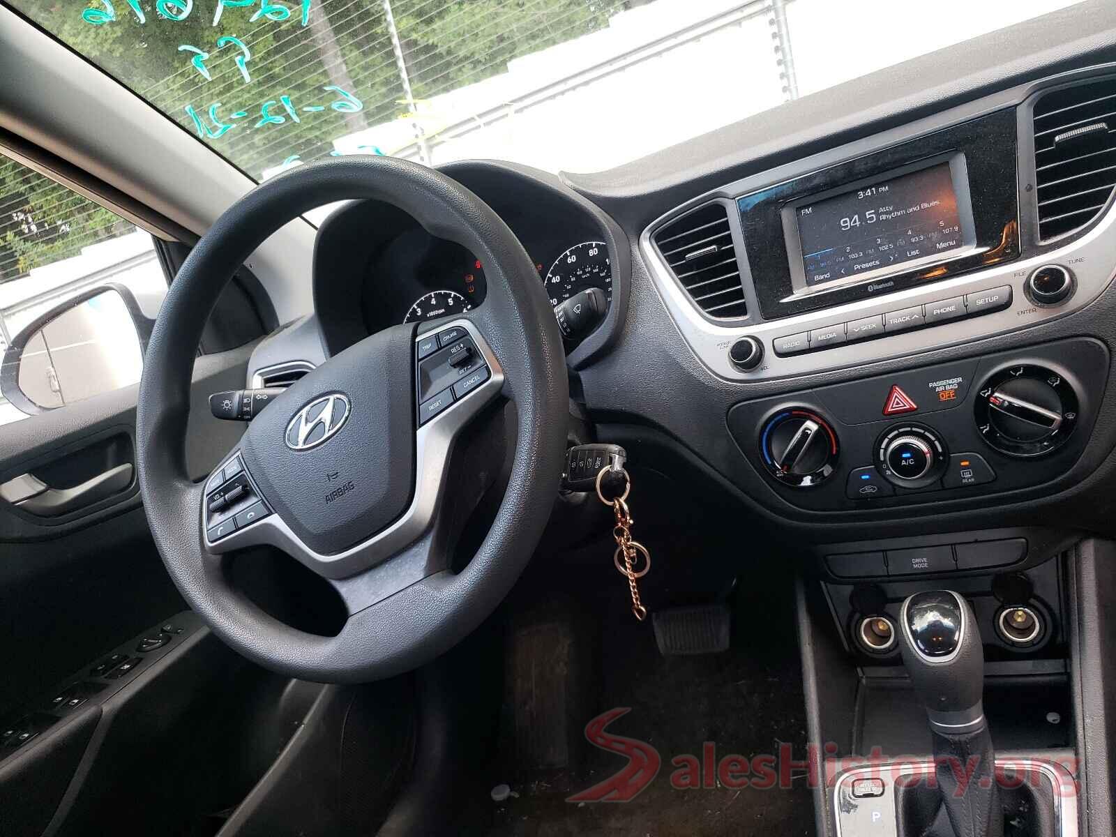 3KPC24A3XJE015802 2018 HYUNDAI ACCENT