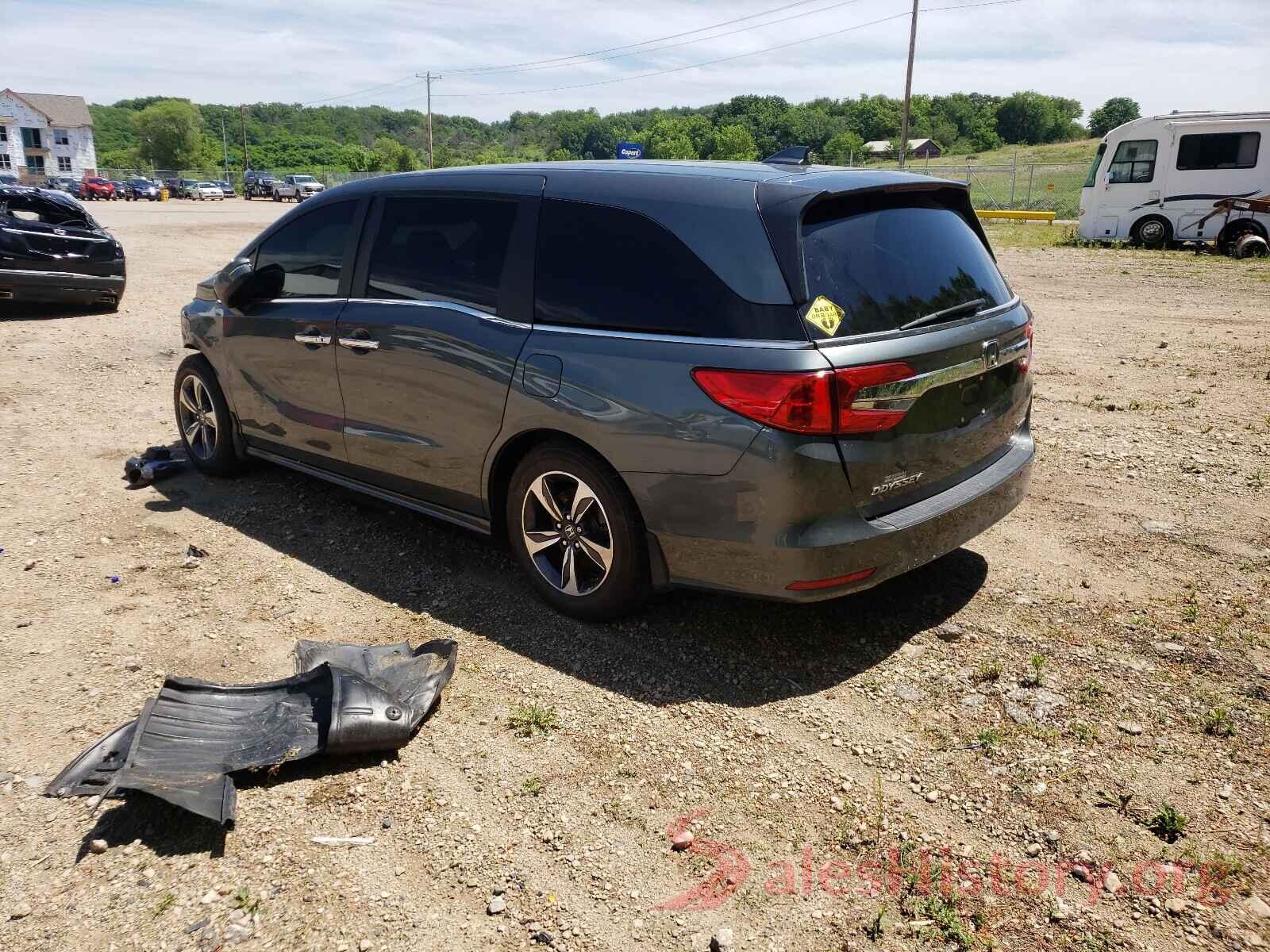 5FNRL6H84JB104747 2018 HONDA ODYSSEY