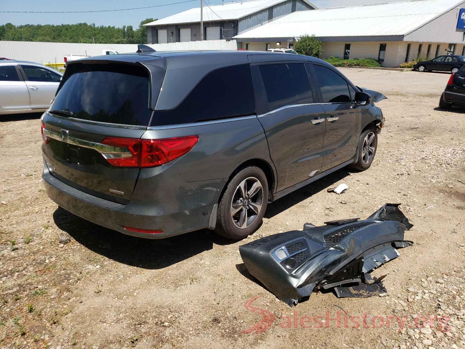 5FNRL6H84JB104747 2018 HONDA ODYSSEY