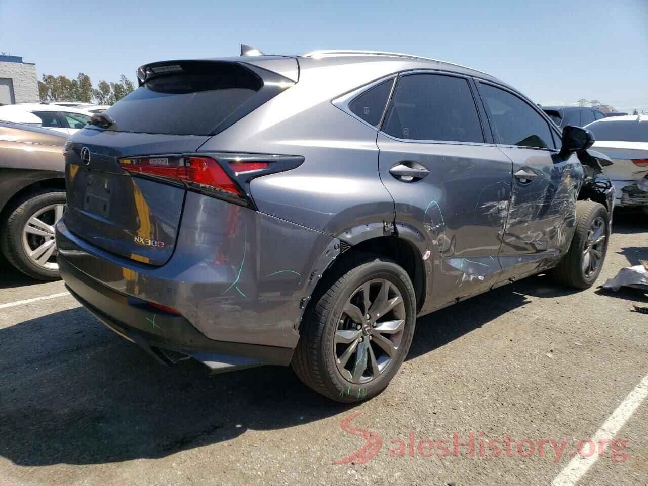 JTJYARBZXK2127794 2019 LEXUS NX