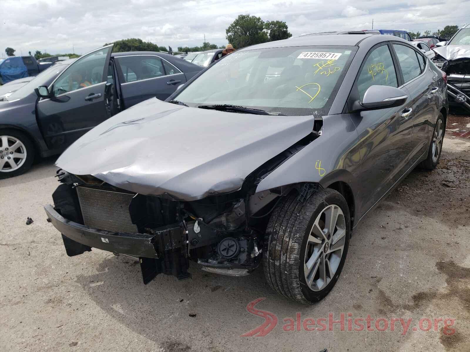 KMHD84LF6HU170123 2017 HYUNDAI ELANTRA