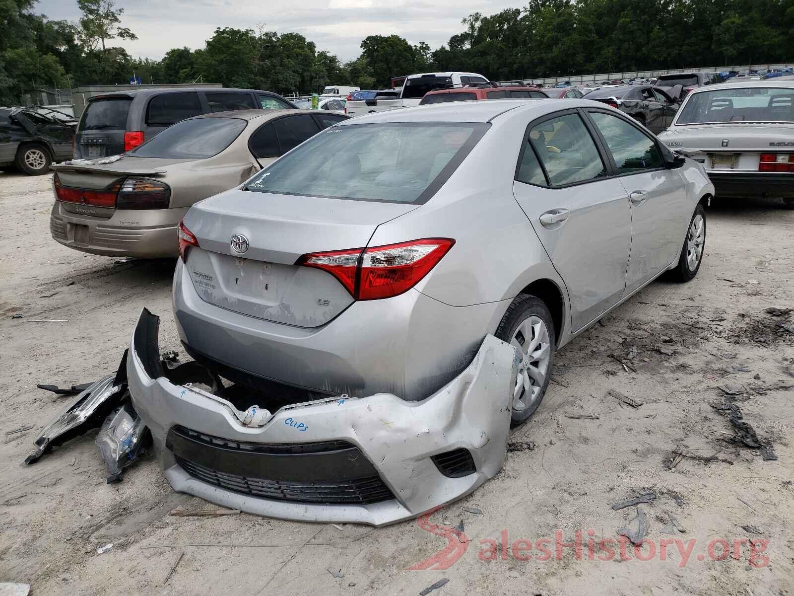 5YFBURHEXGP491761 2016 TOYOTA COROLLA