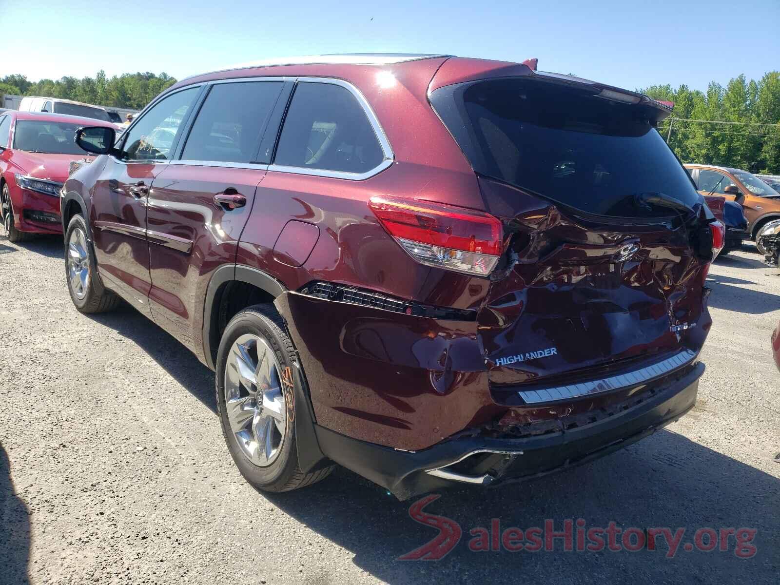 5TDDZRFH8JS874510 2018 TOYOTA HIGHLANDER