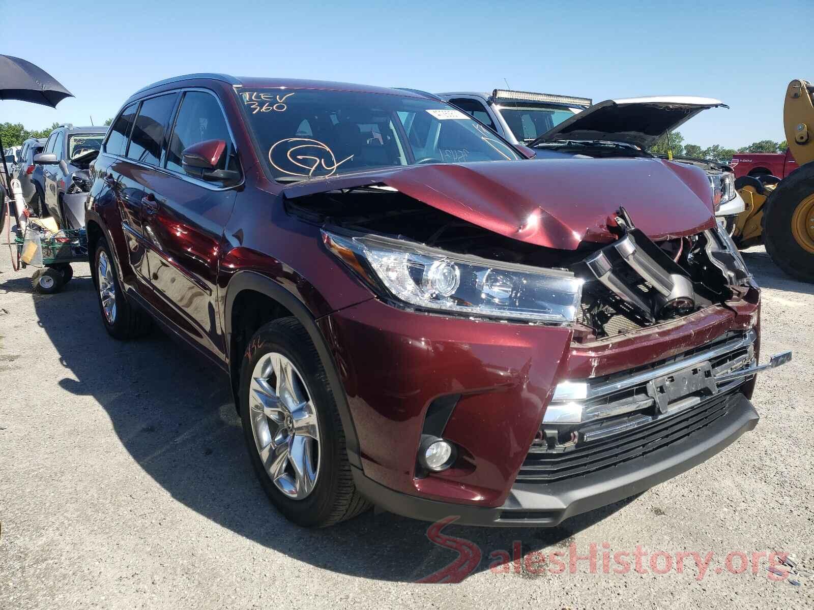 5TDDZRFH8JS874510 2018 TOYOTA HIGHLANDER