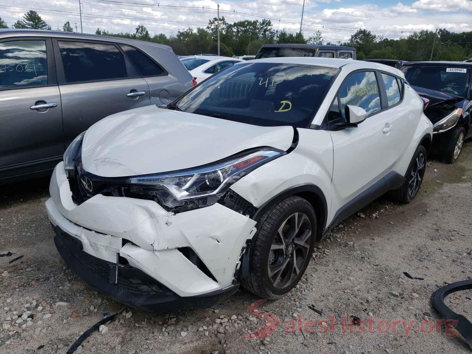 NMTKHMBX6KR090515 2019 TOYOTA C-HR