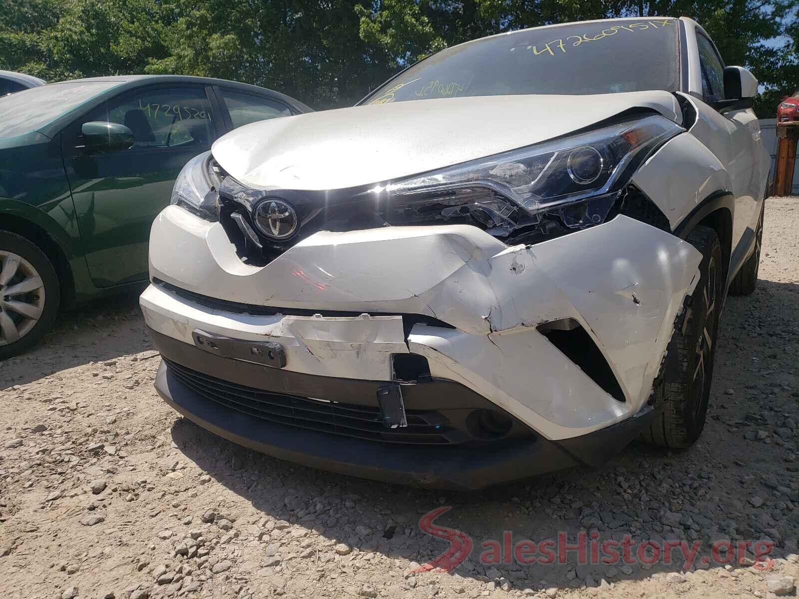 NMTKHMBX6KR090515 2019 TOYOTA C-HR