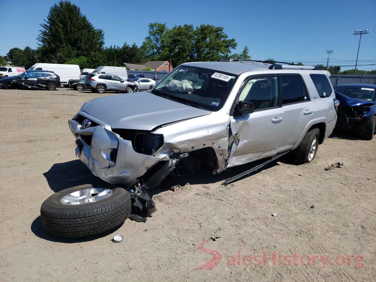 JTEBU5JR3K5700443 2019 TOYOTA 4RUNNER