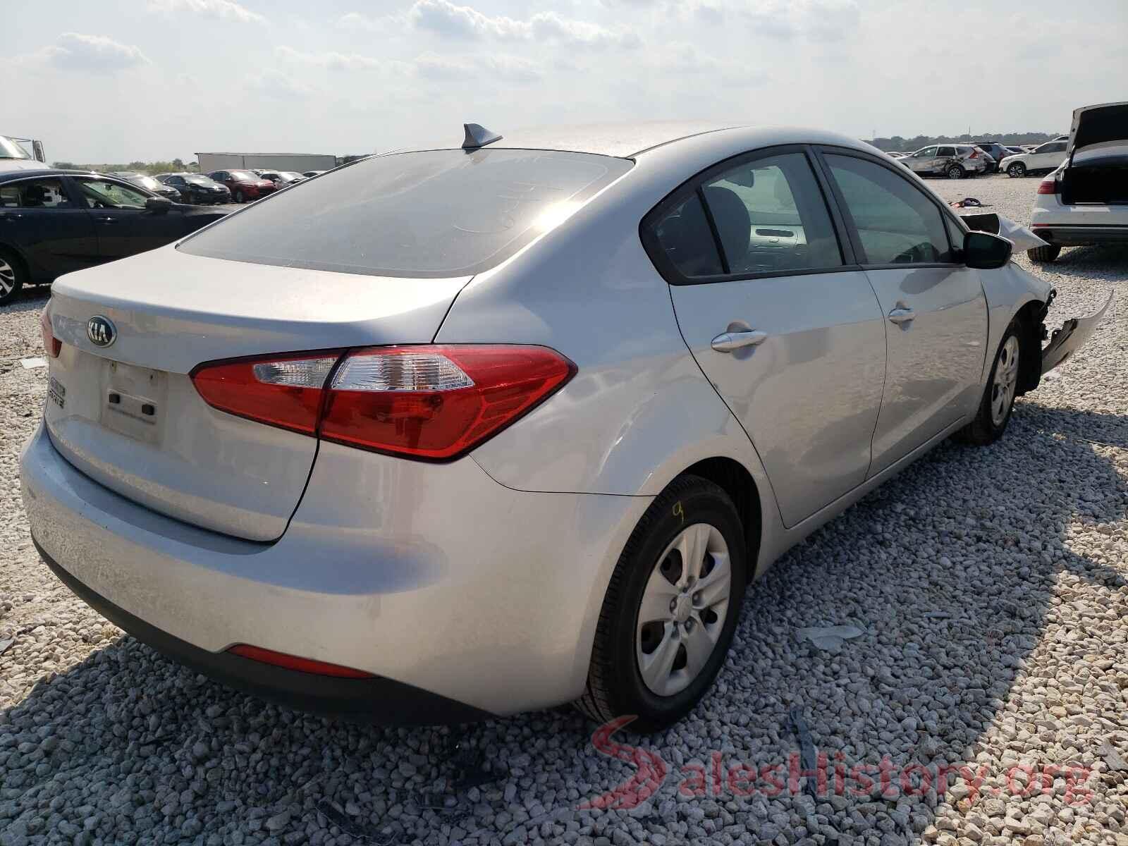 KNAFK4A68G5511531 2016 KIA FORTE