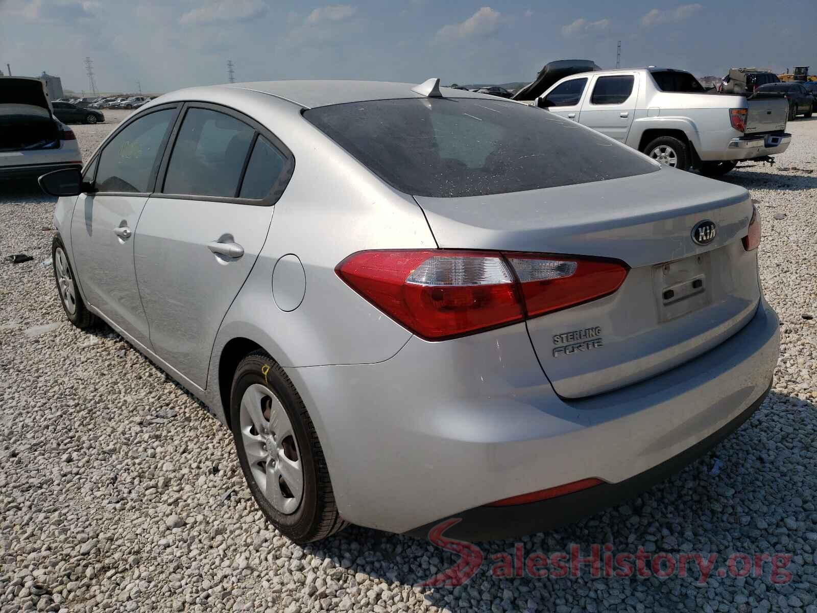 KNAFK4A68G5511531 2016 KIA FORTE