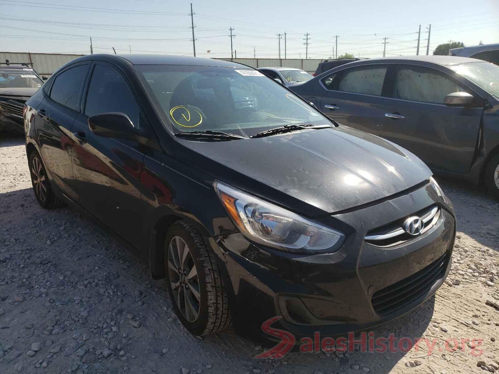 KMHCT4AE5HU255796 2017 HYUNDAI ACCENT