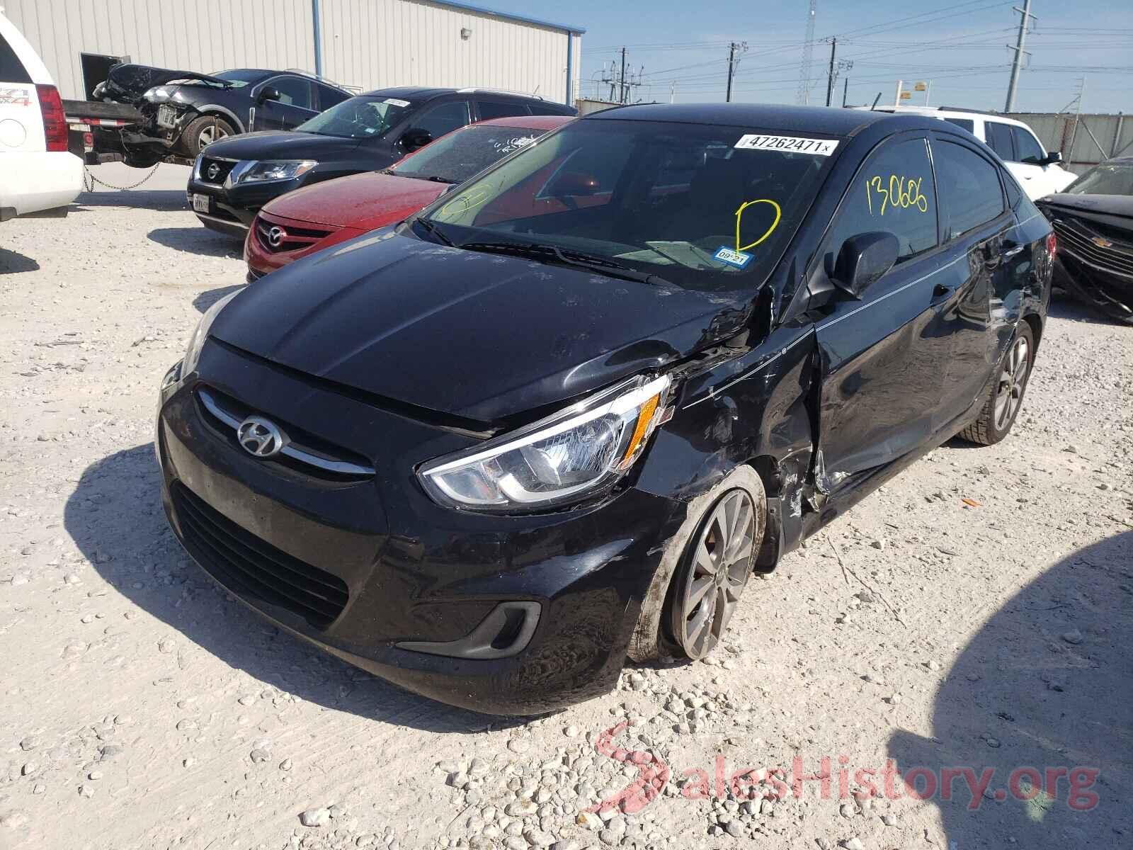 KMHCT4AE5HU255796 2017 HYUNDAI ACCENT