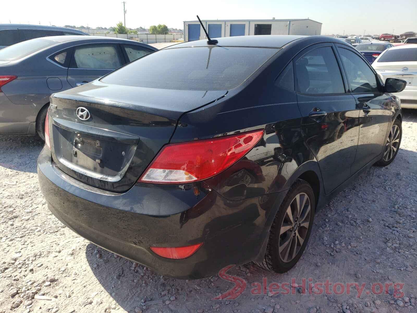 KMHCT4AE5HU255796 2017 HYUNDAI ACCENT