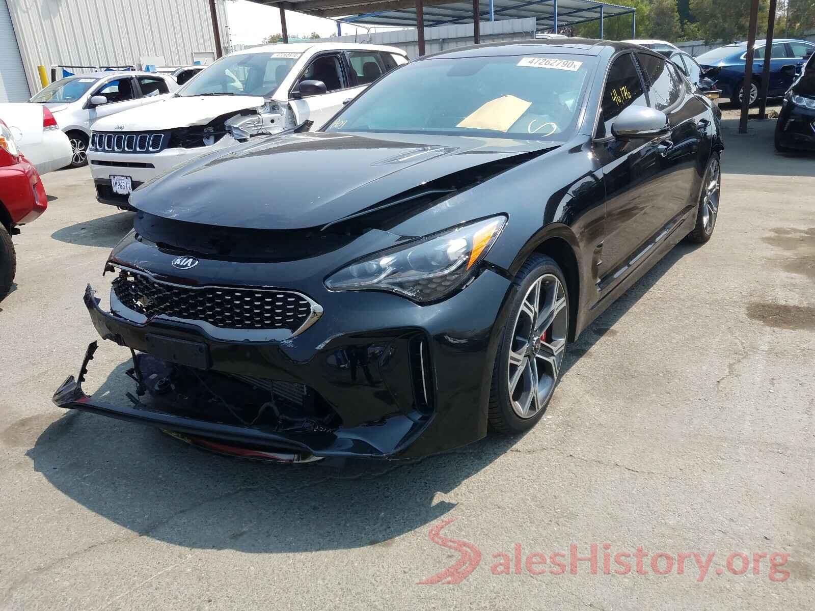 KNAE45LC8J6010302 2018 KIA STINGER